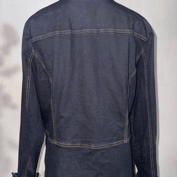 Blue Jean Jacket size large - Picture 3 of 6